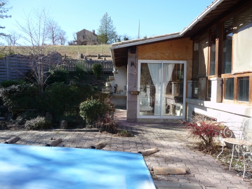 Die. Maison plain pied T4 sur parcelle de 2355 m2